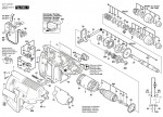 Bosch 0 611 225 525 Gbh 24 Vre Cordless Rotary Hammer 24 V / Eu Spare Parts